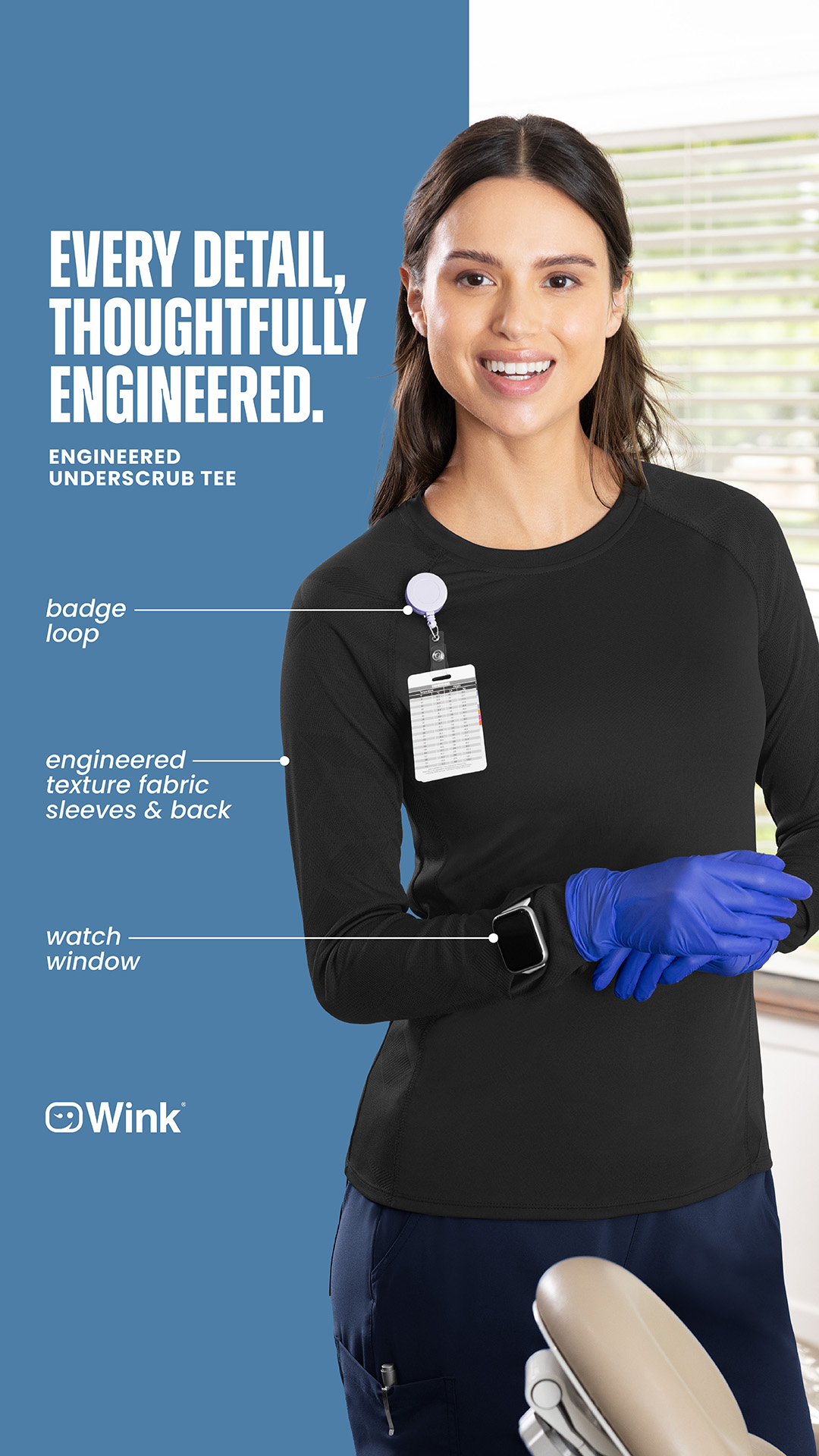 Wink Scrubs Facebook ad