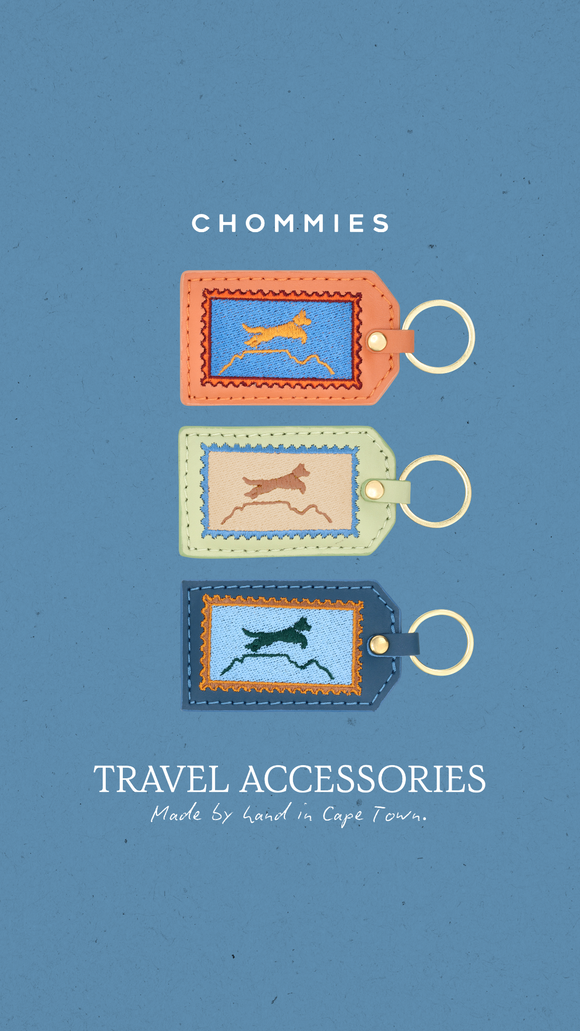 Chommies Facebook ad: Your travel essentials, sorted