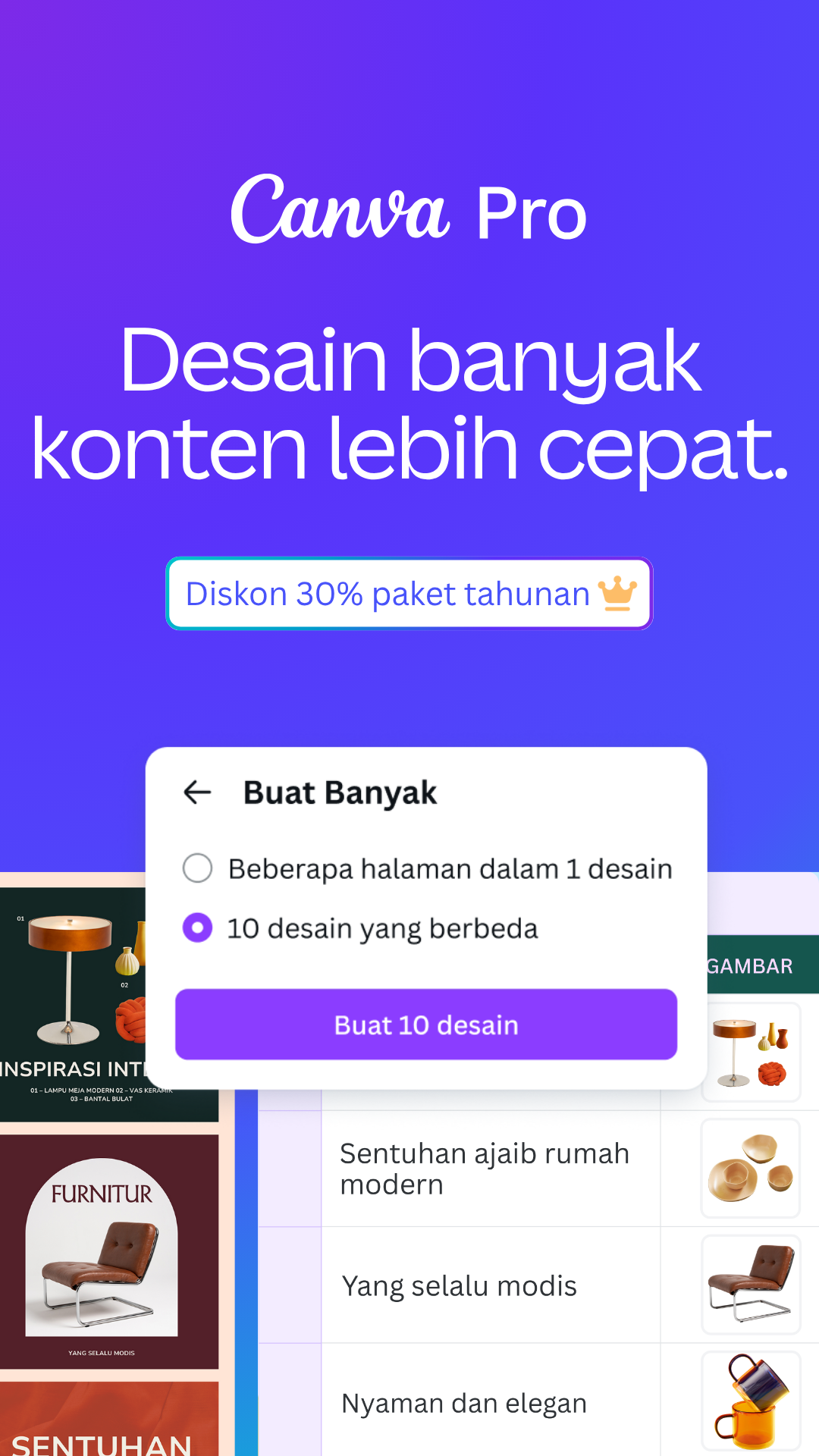 Canva Facebook ad