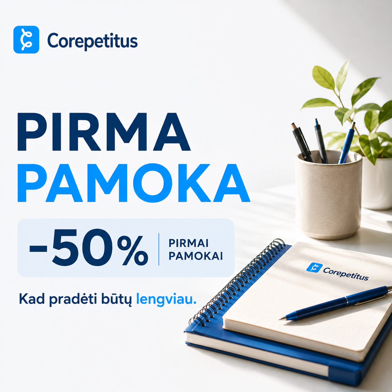 Corepetitus Facebook ad