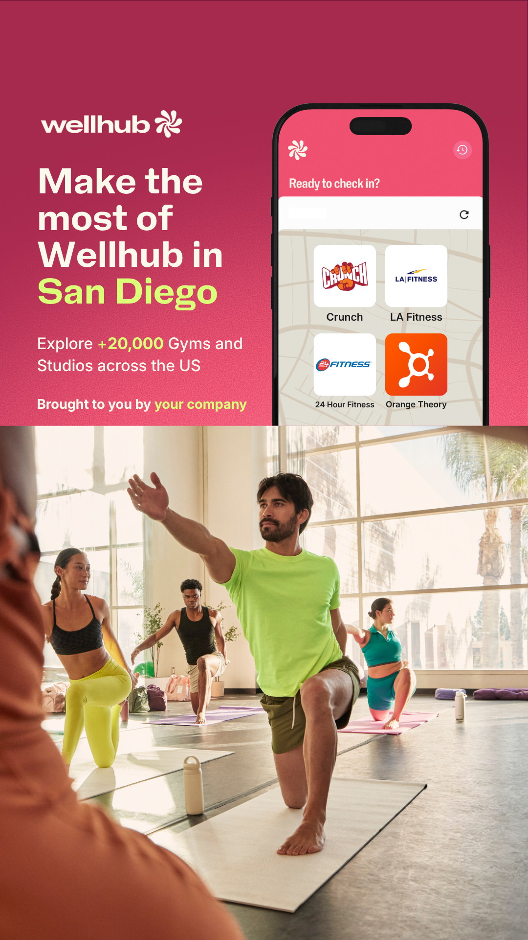 Wellhub Facebook ad