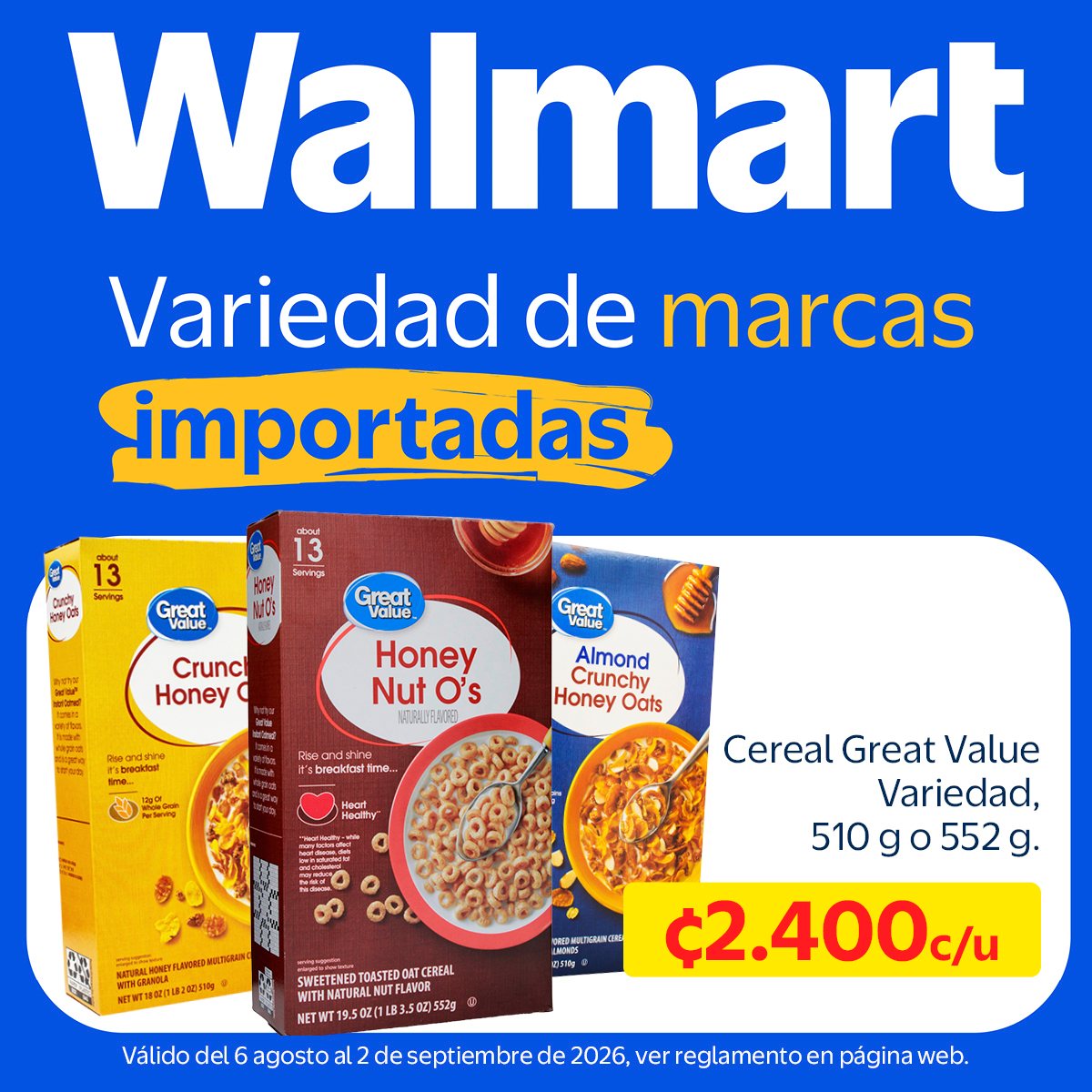 Walmart Costa Rica Facebook ad