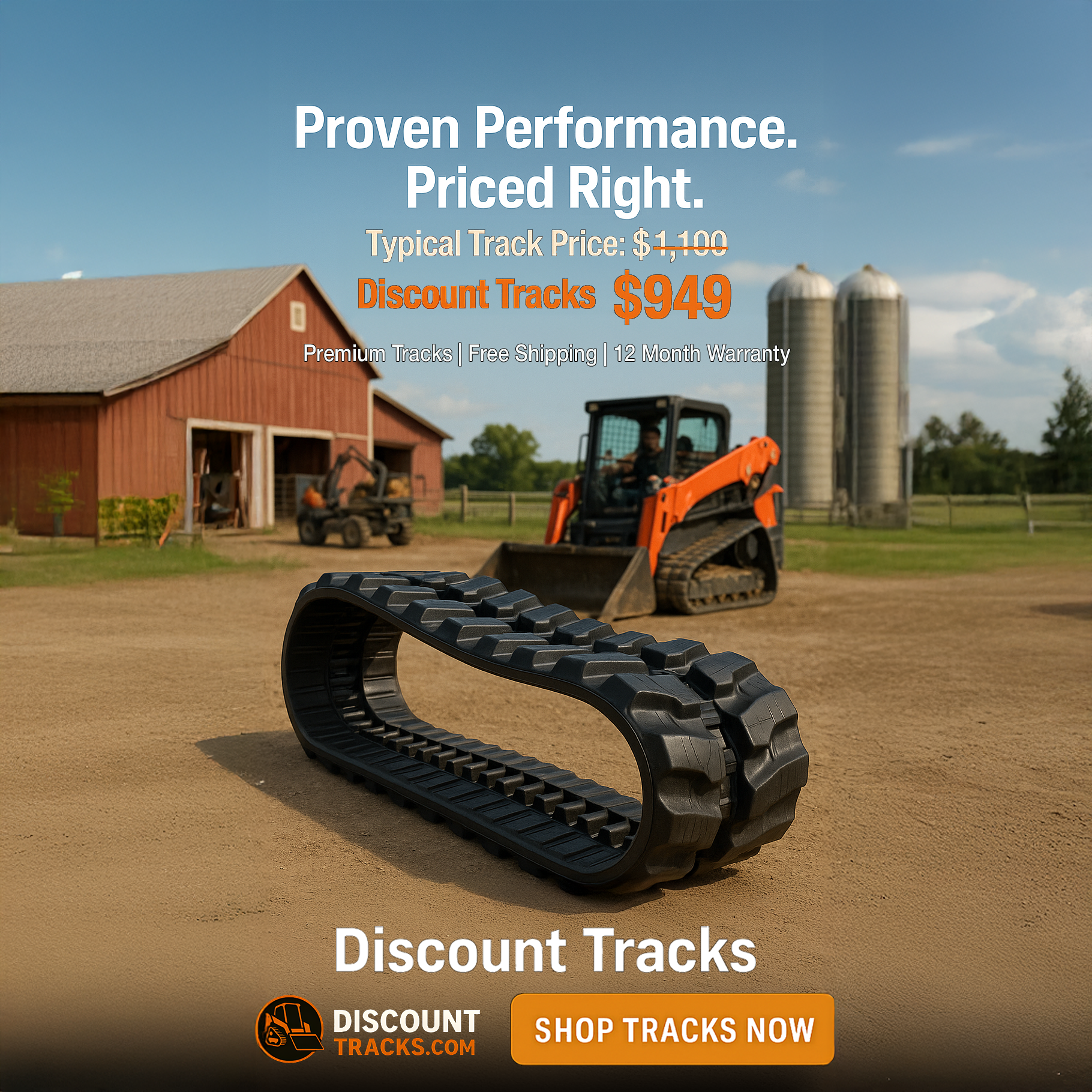 Discount Tracks Facebook ad: Ensure your Equipment is up for the Job
