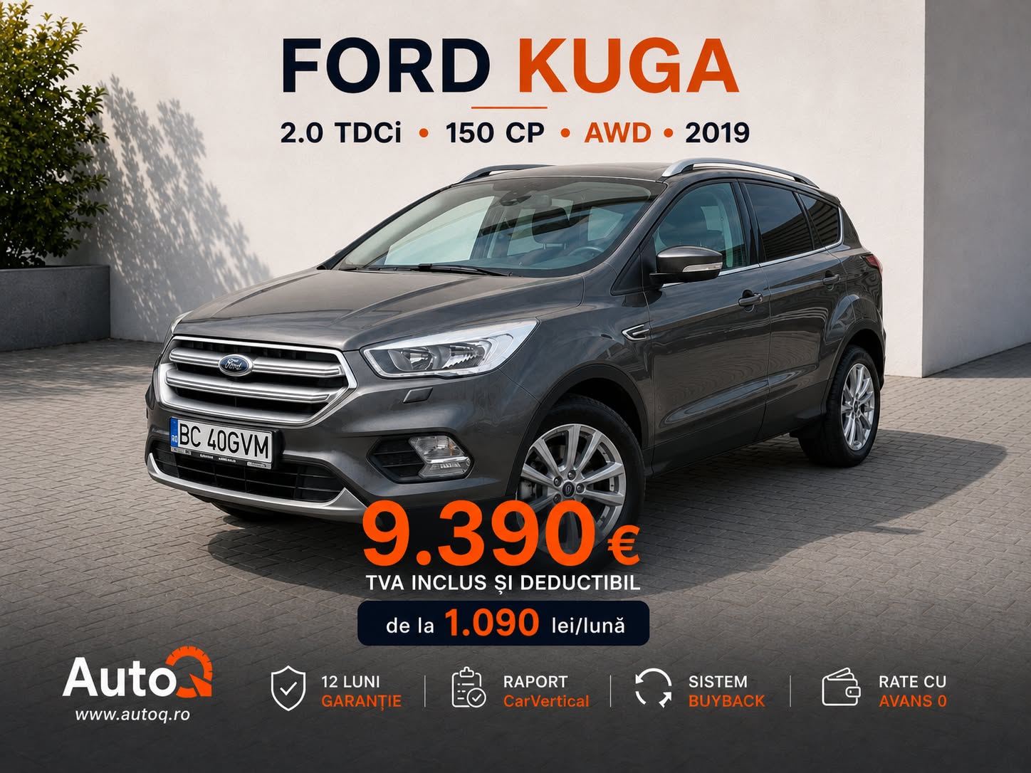 AutoQ - Dealer auto Iasi Facebook ad