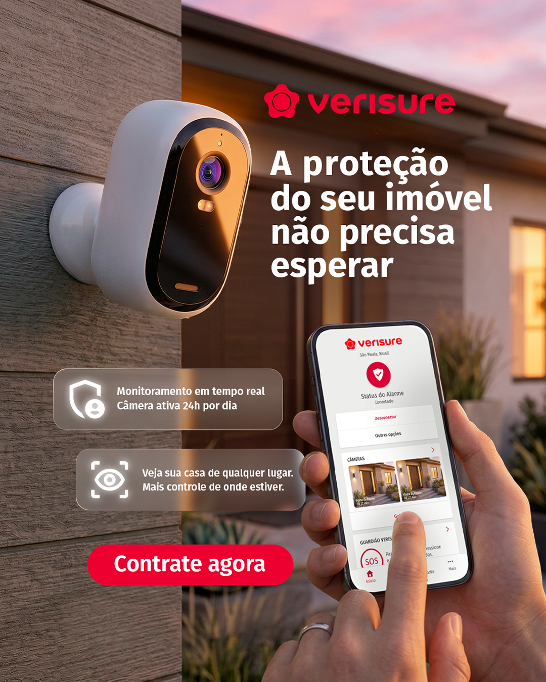 Verisure Brasil Facebook ad