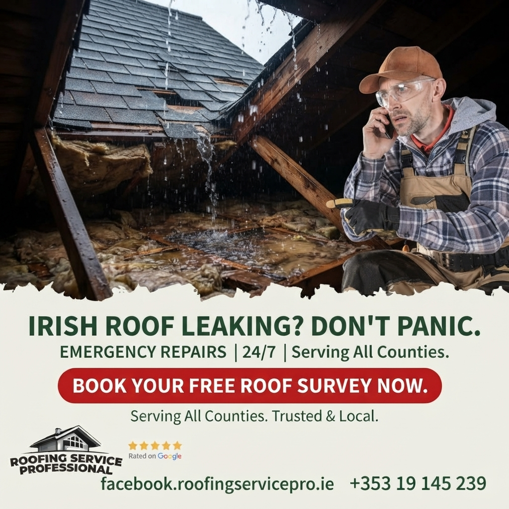Roofing Service Professional Facebook ad