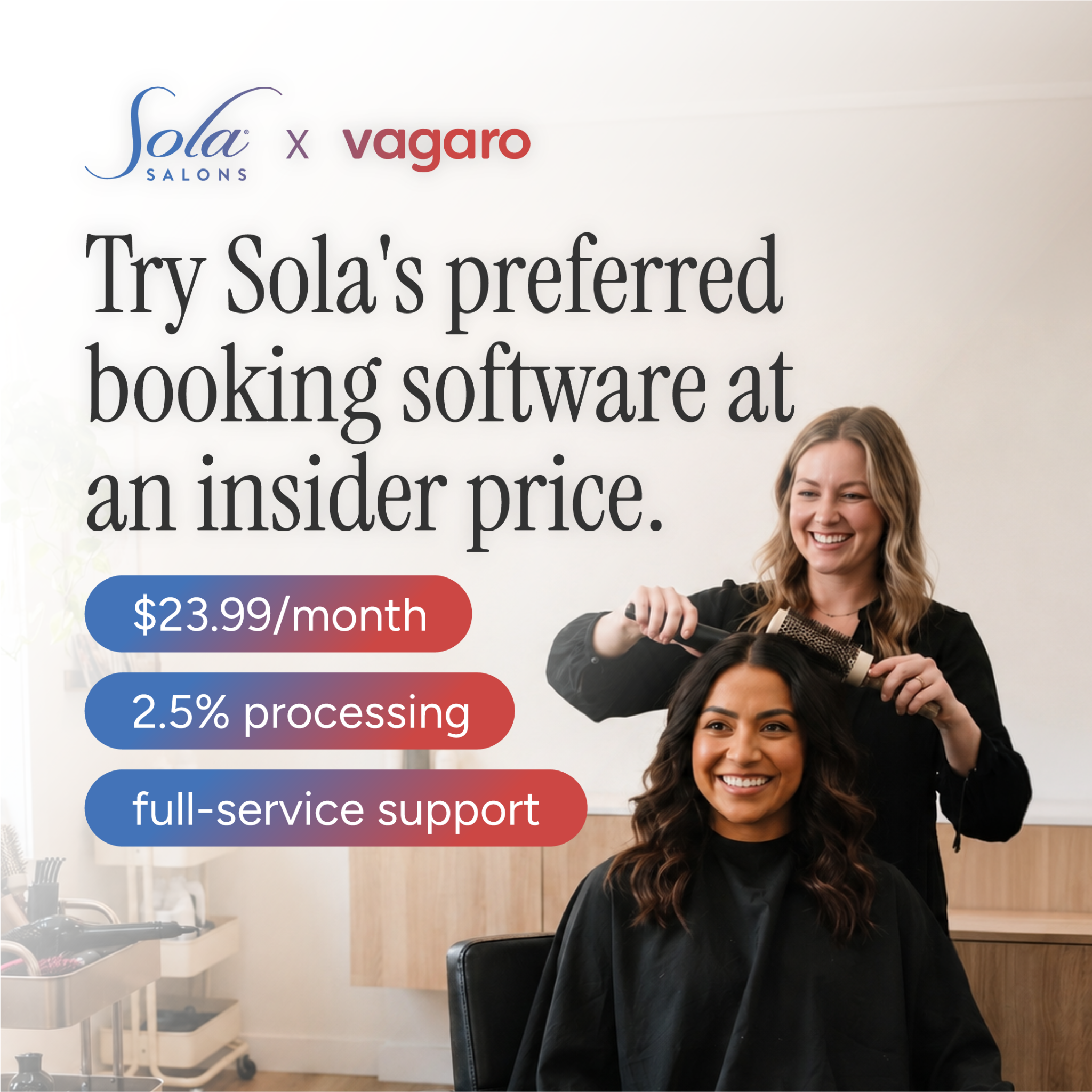 Vagaro Pro Facebook ad