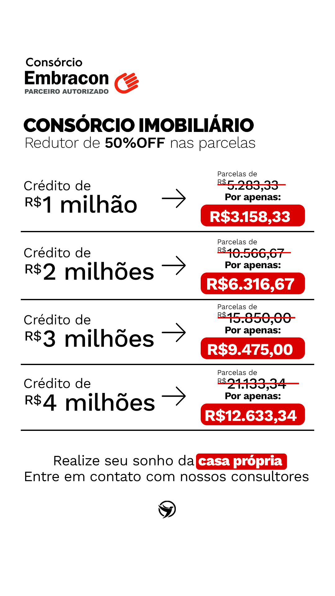 Fvl Consórcio Facebook ad