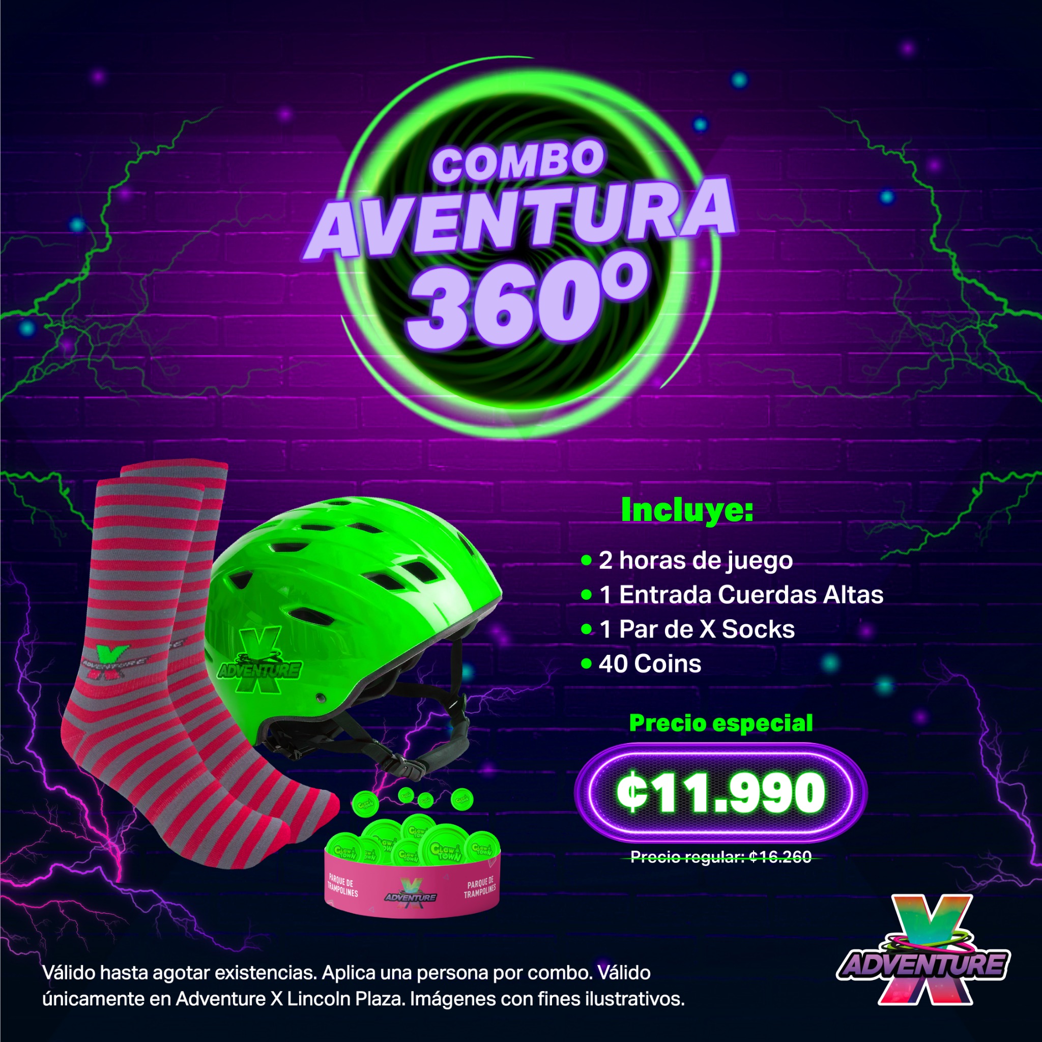 Adventure X Costa Rica Facebook ad