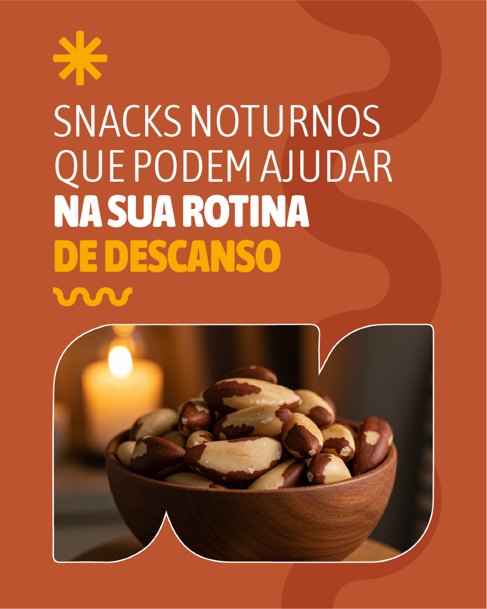 Nutfruit Brasil Facebook ad: Snacks noturnos que podem ajudar na sua rotina…
