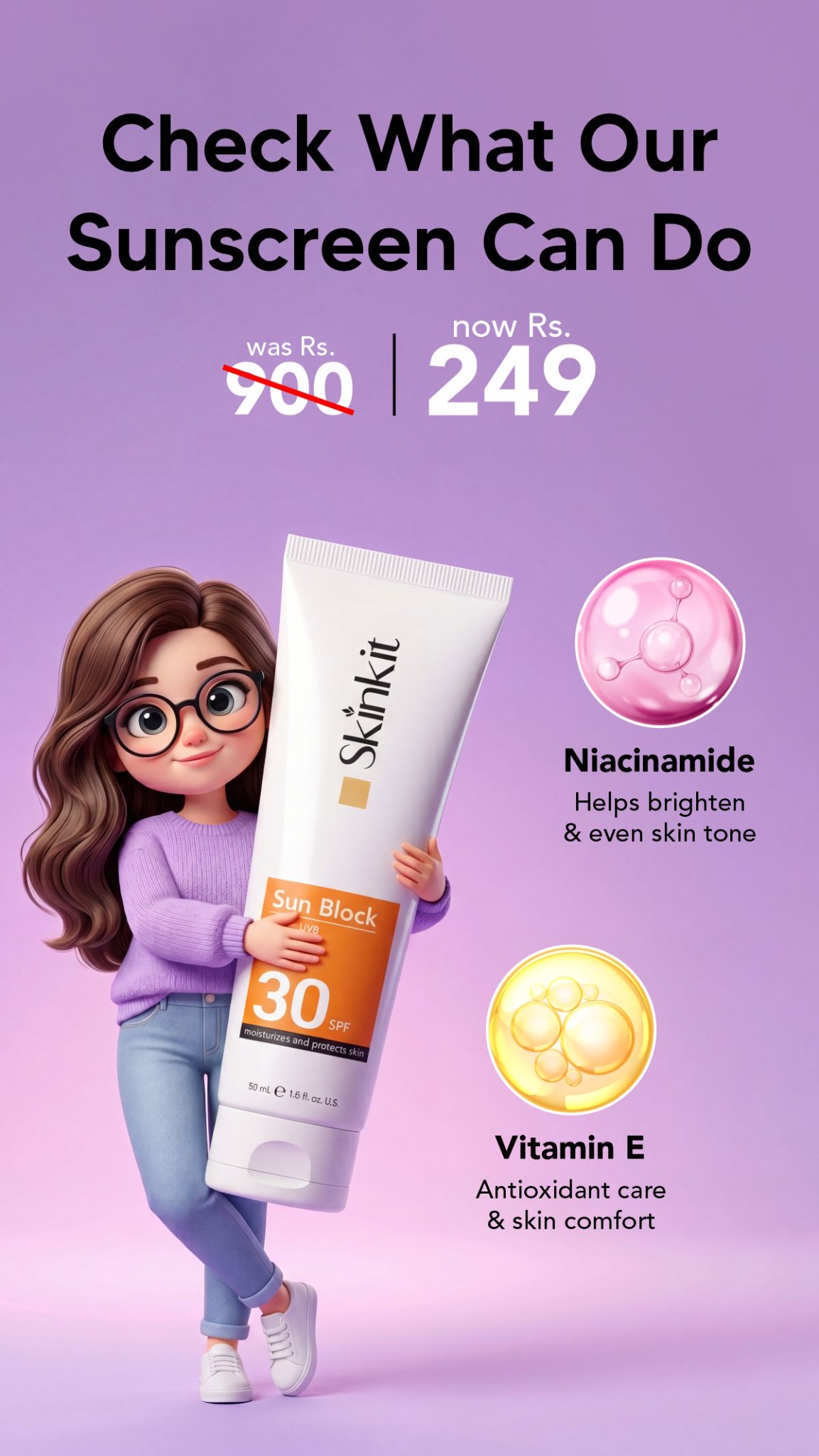 Skin Kit Facebook ad