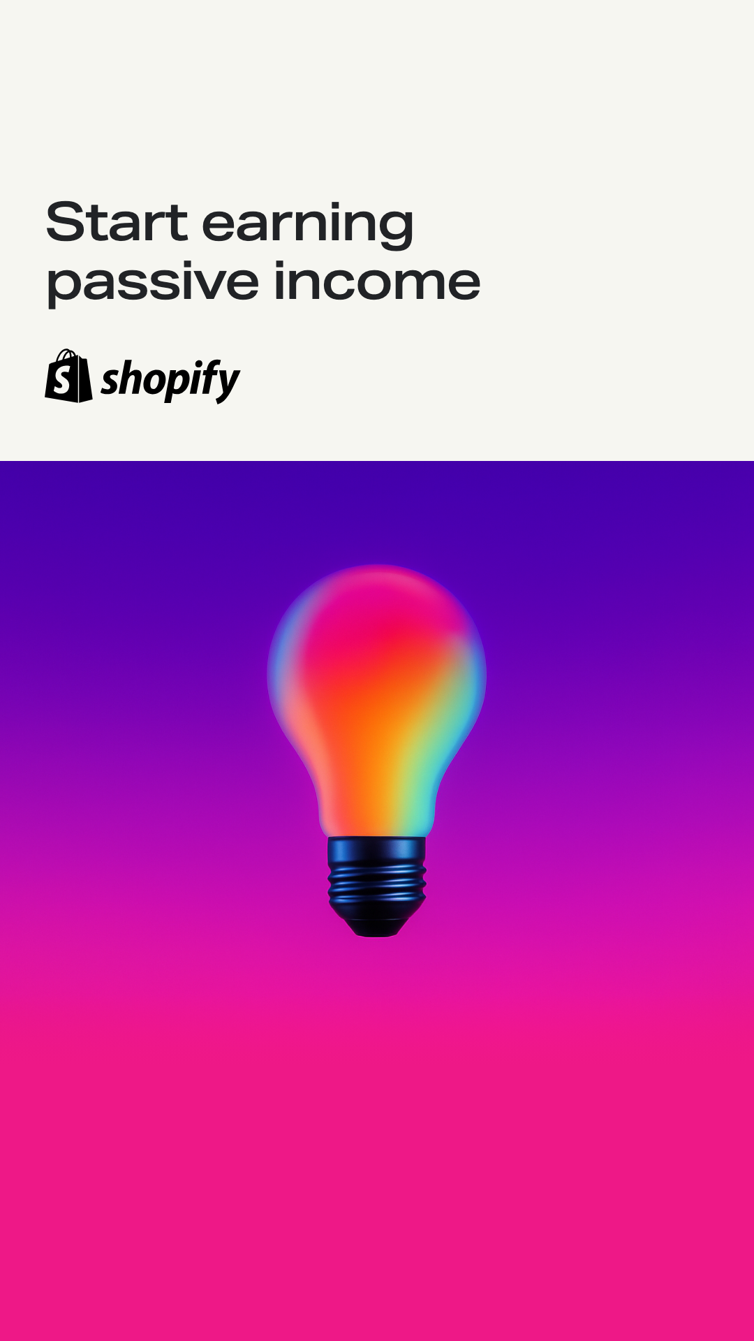 Shopify Facebook ad