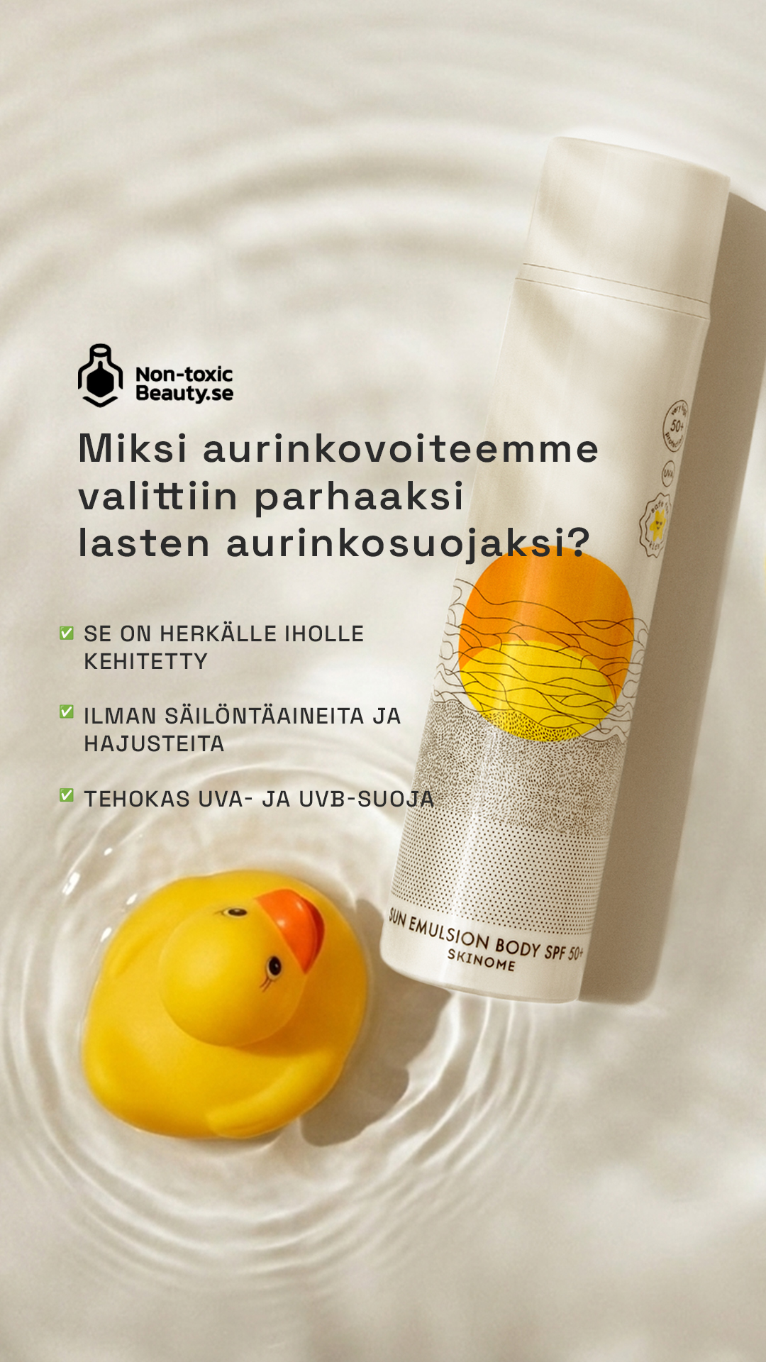 Skinome Facebook ad