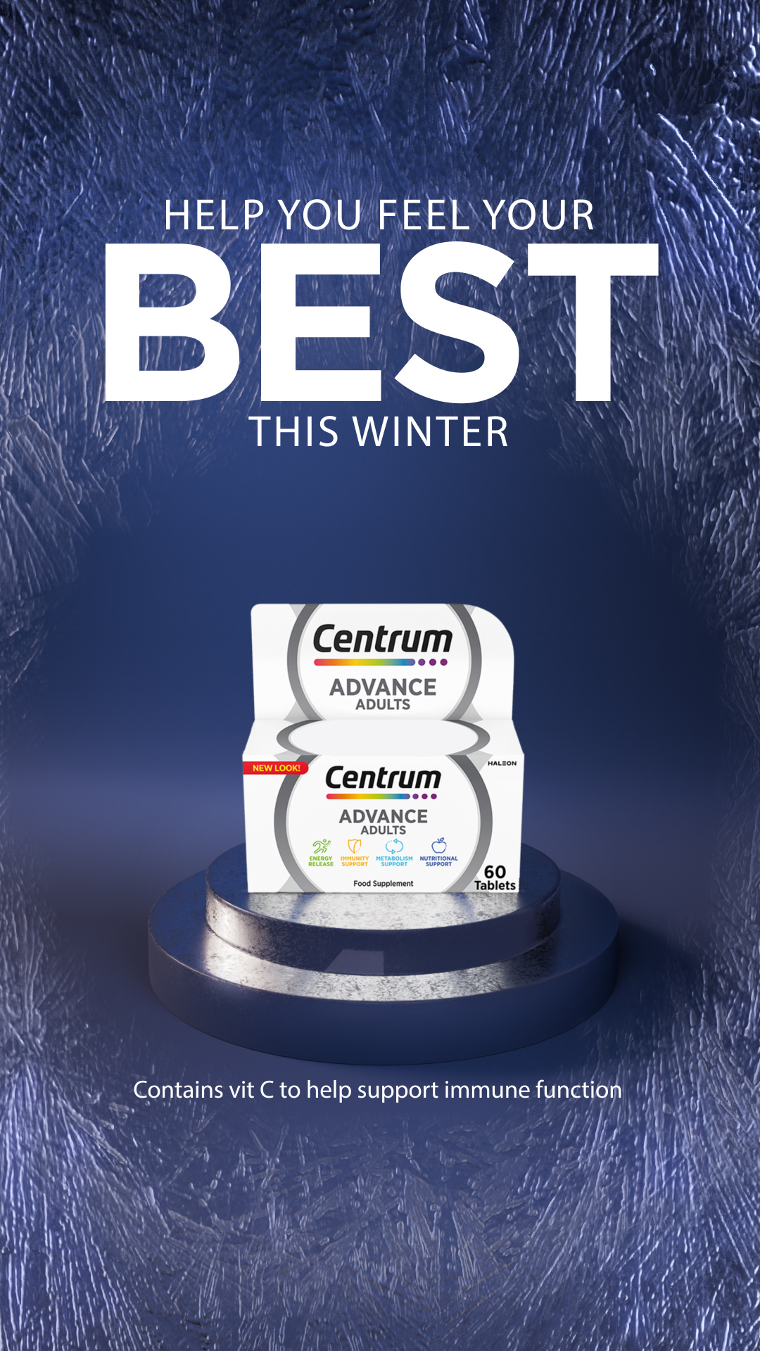 Centrum Facebook ad from Feb 1, 2026