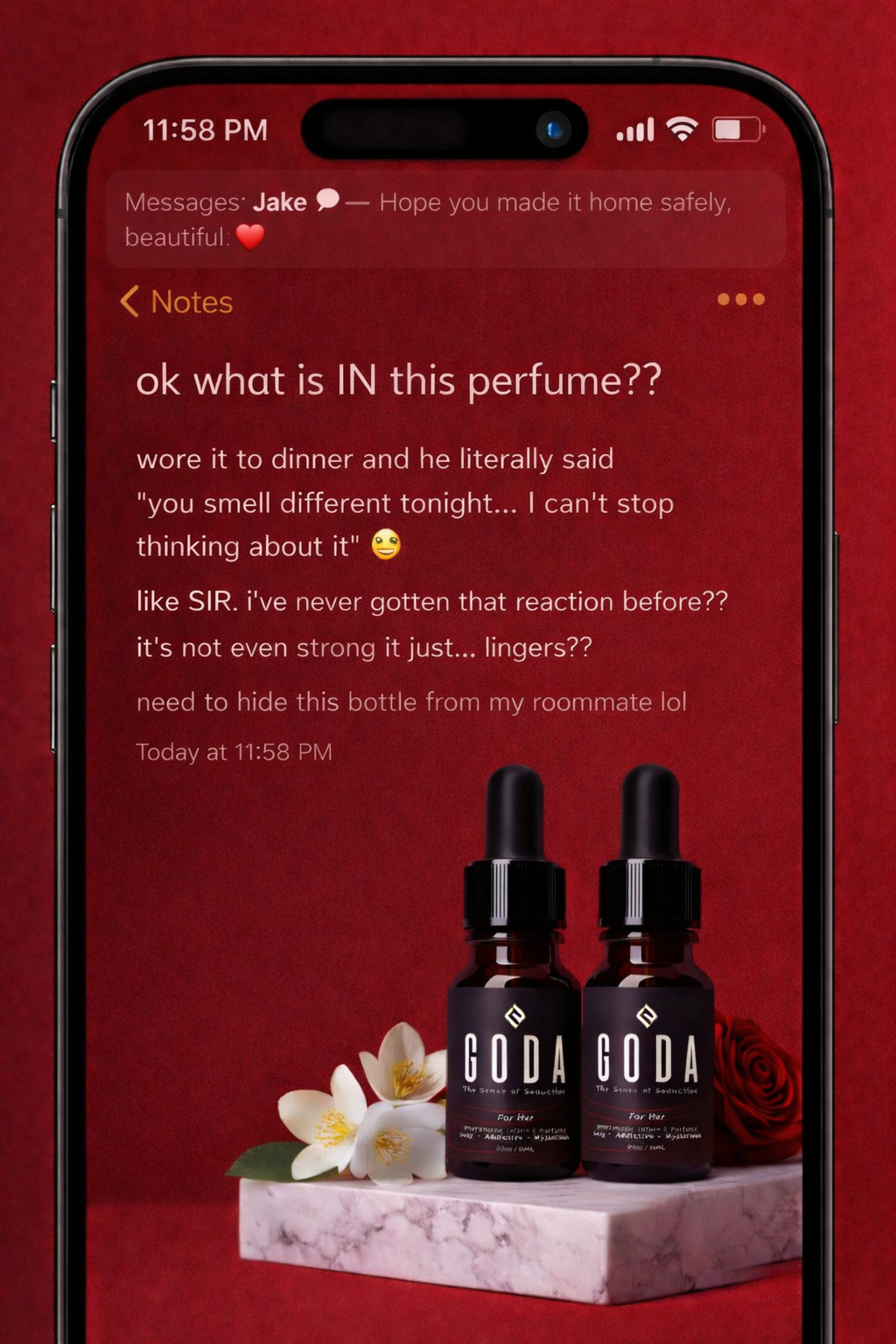 Goda Perfume Facebook ad
