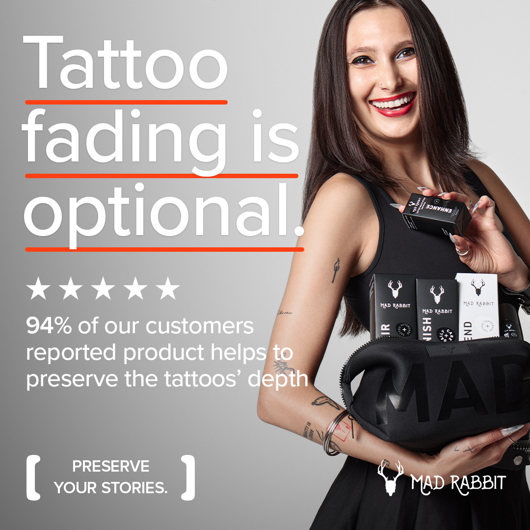 Mad Rabbit Tattoo Facebook ad