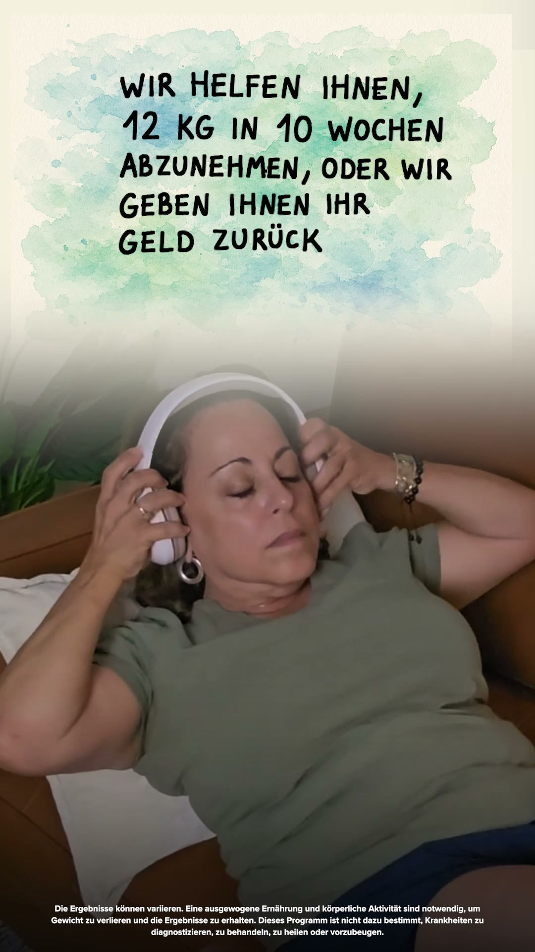 Hypnozio: power of hypnotherapy Facebook ad: Überwinden Sie Gewichtsprobleme!