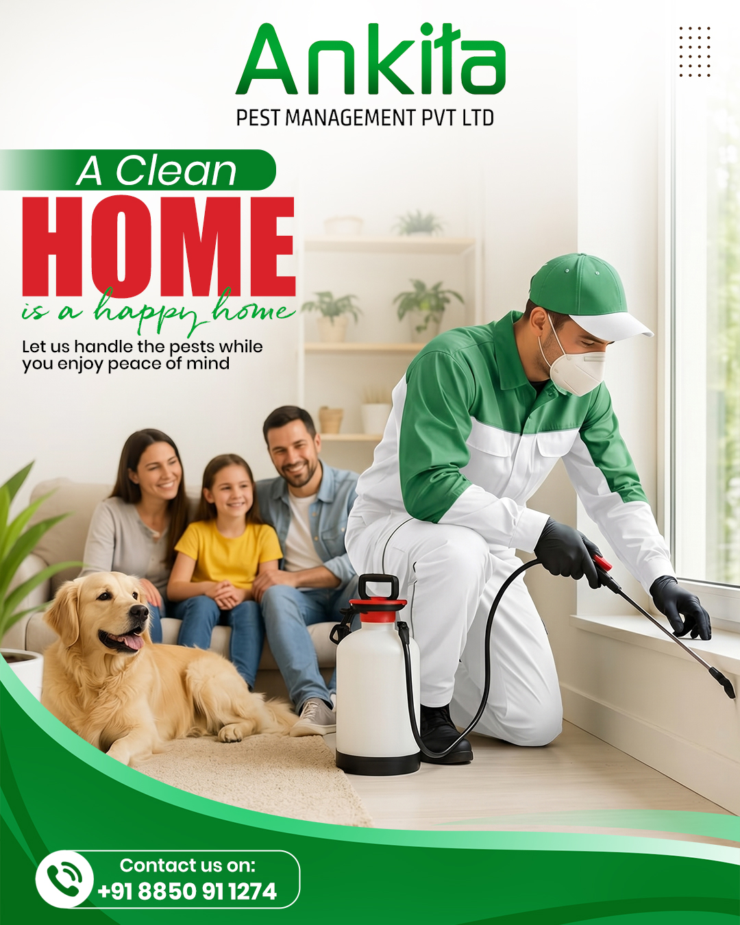 Ankita Pest Control Services Facebook ad