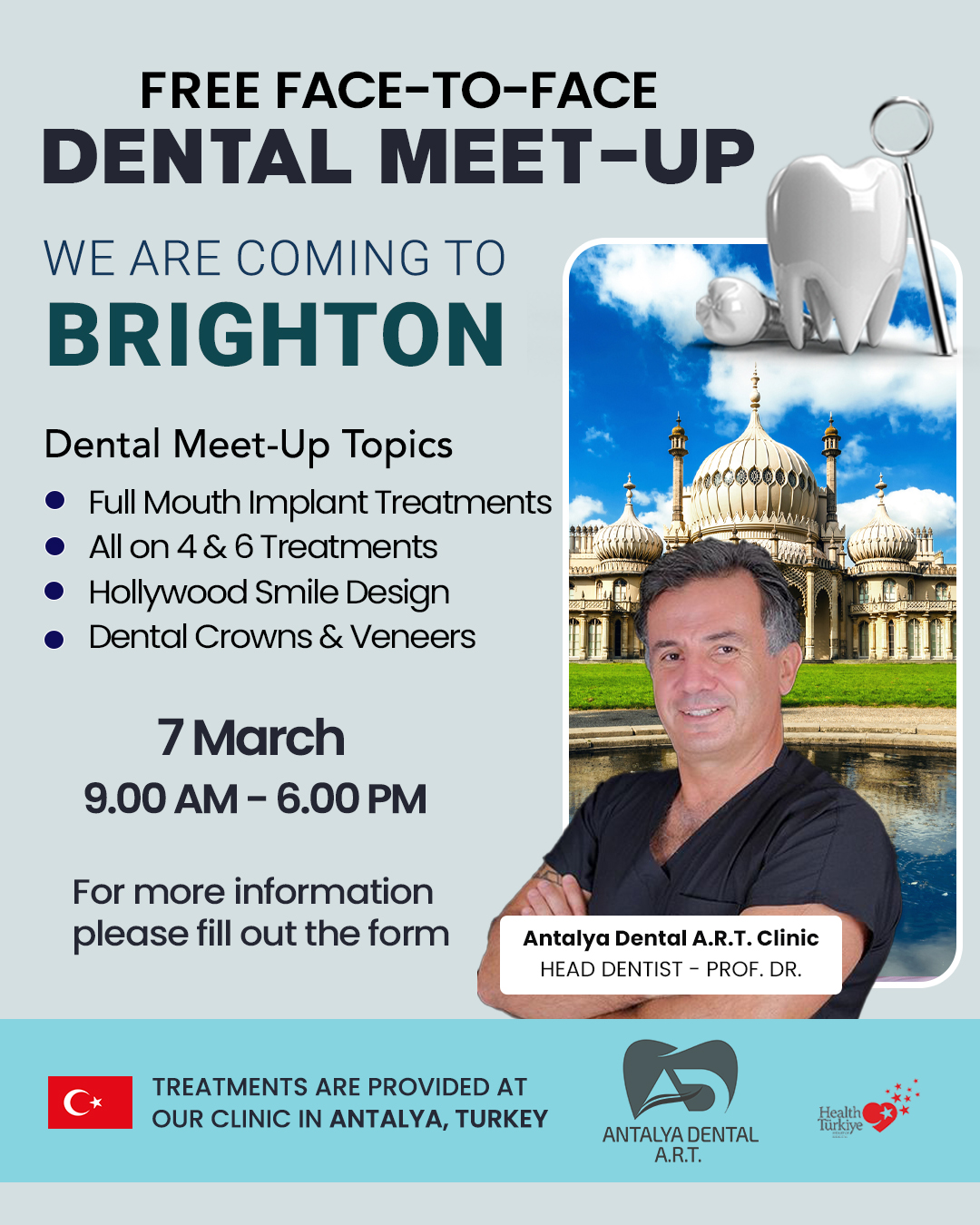 Antalya Dental ART Facebook ad from Feb 16, 2026