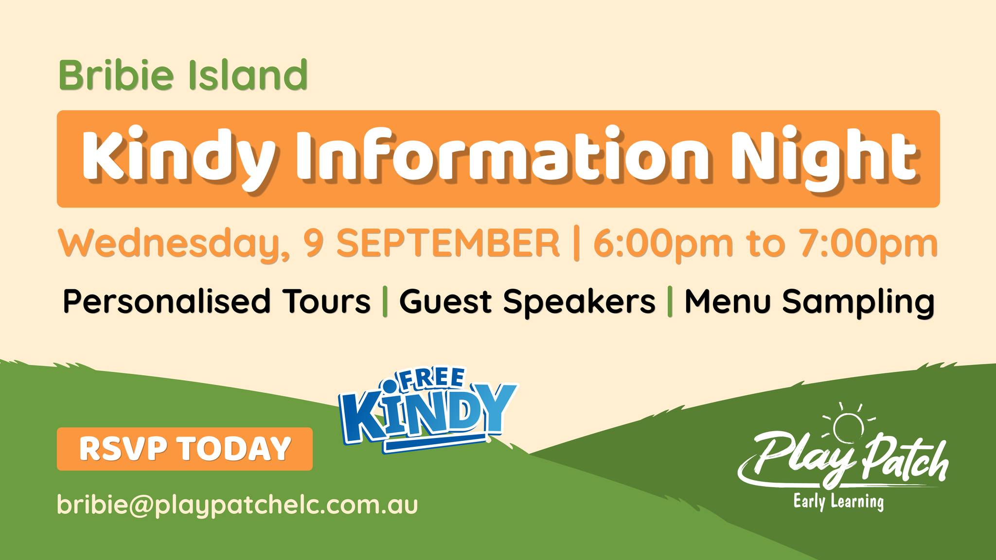 Play Patch Early Learning Centre Bribie Island Facebook ad