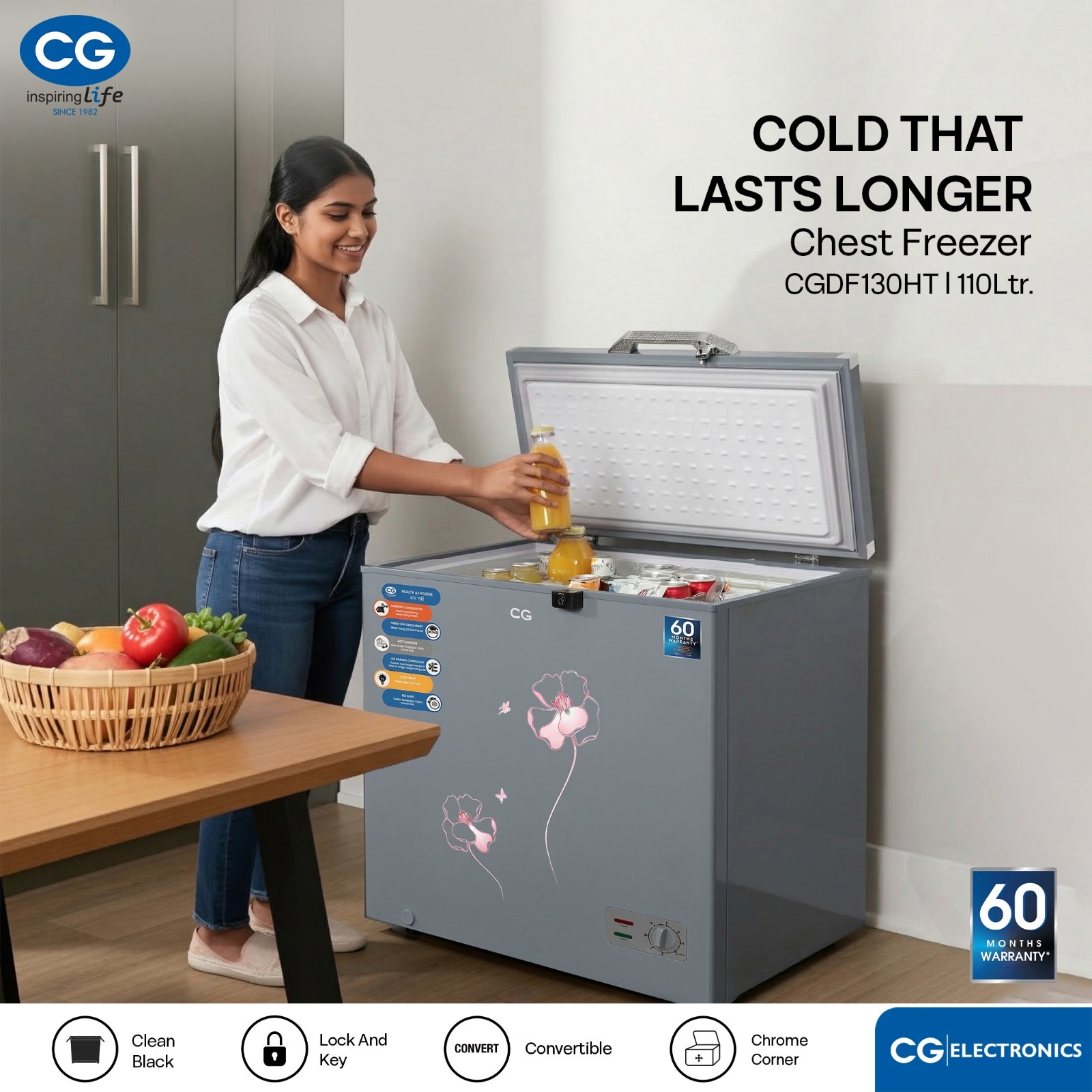 CG Inspiring Life Facebook ad: Keep your food fresher for longer with cooling…