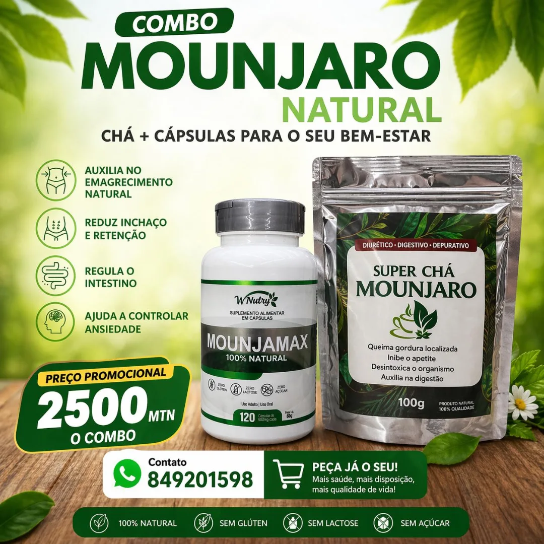 Venci A Infertilidade Facebook ad: O Super Chá Mounjaro é um blend de…