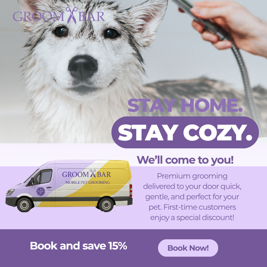 Groombar Marysville, WA Facebook ad
