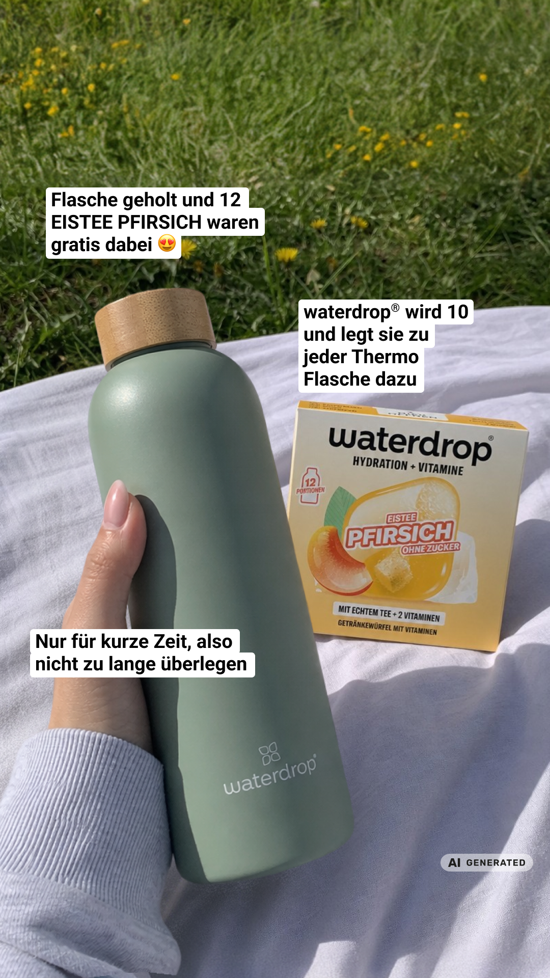 waterdrop Facebook ad