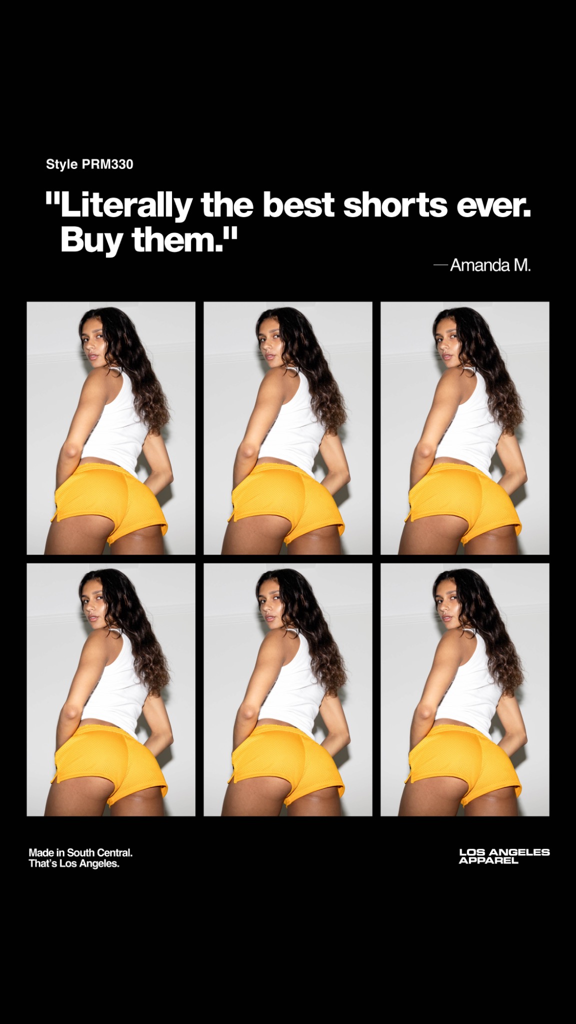 Los Angeles Apparel Facebook ad