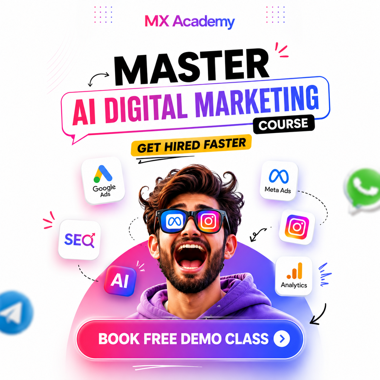 MX Academy Facebook ad: A degree alone won't be enough in 2026.