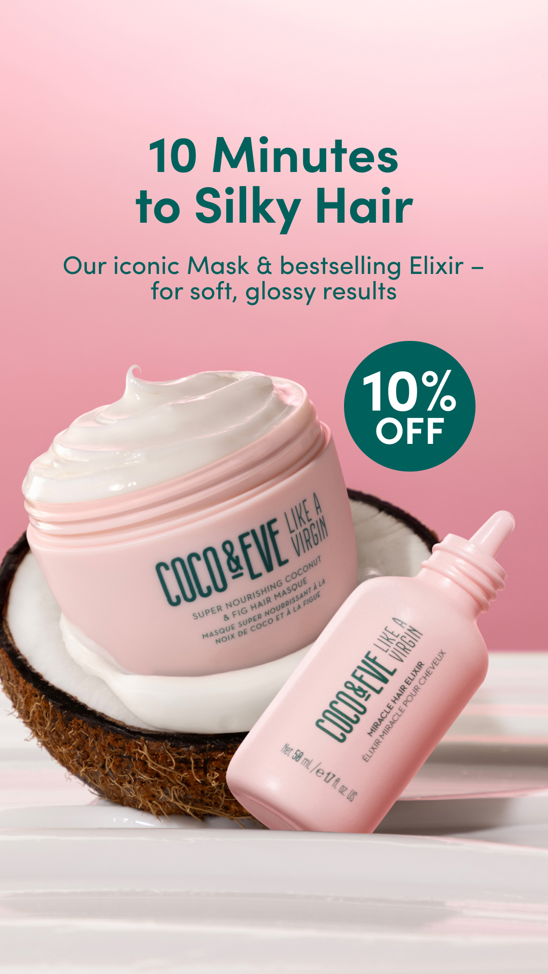 Coco & Eve Facebook ad