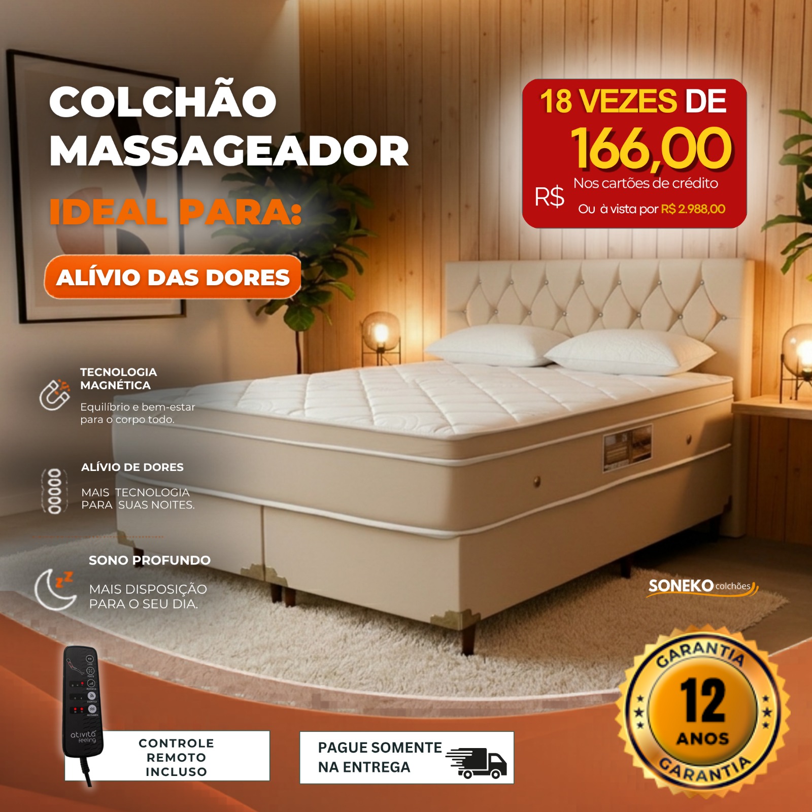 Soneko Colchões Facebook ad
