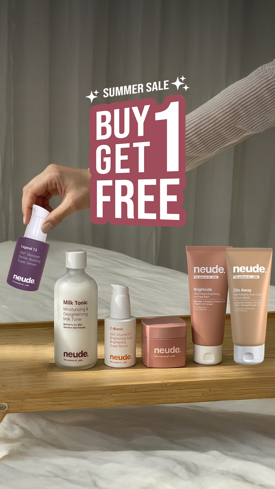 Be Neude Facebook ad