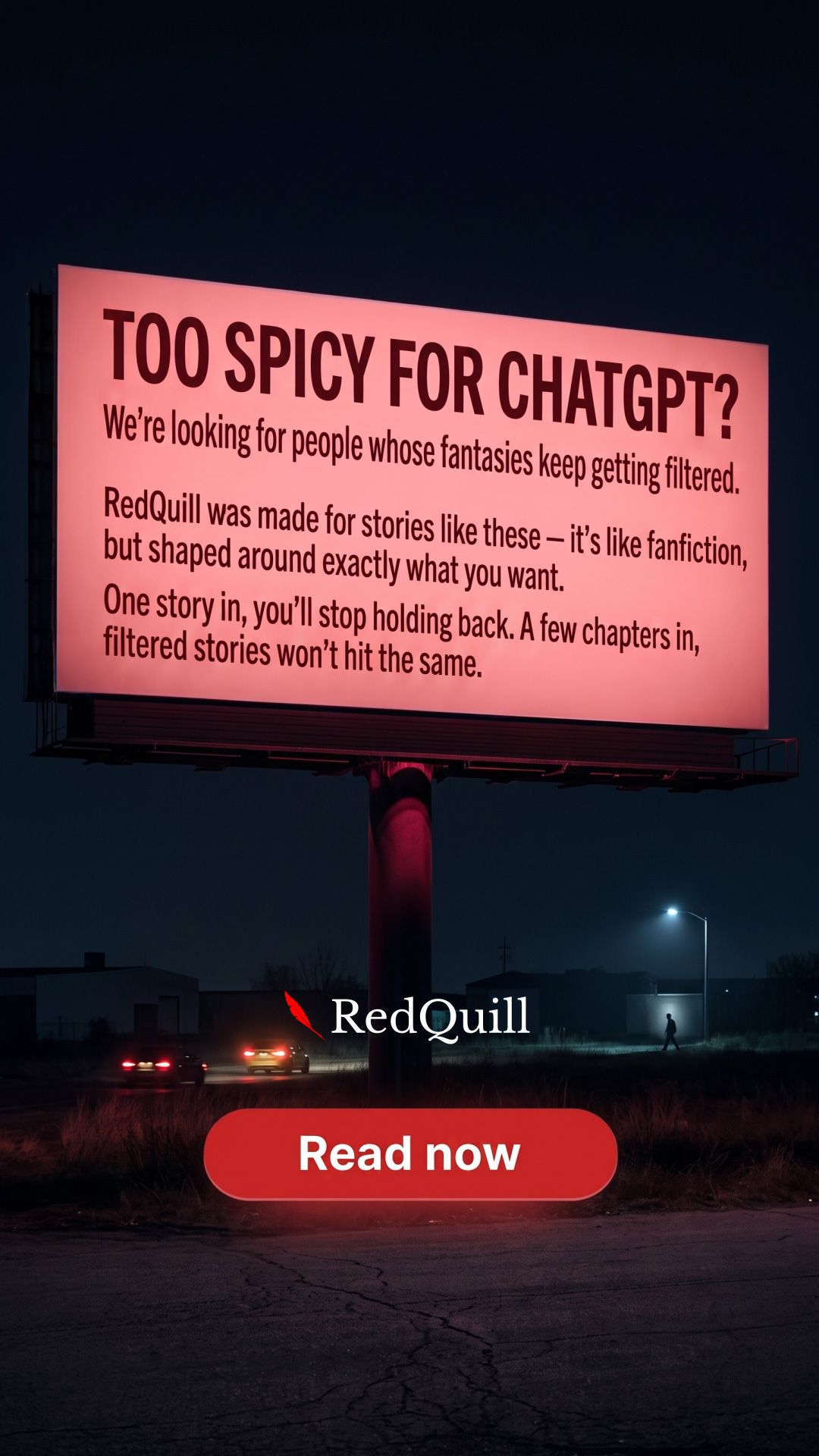 RedQuill Facebook ad
