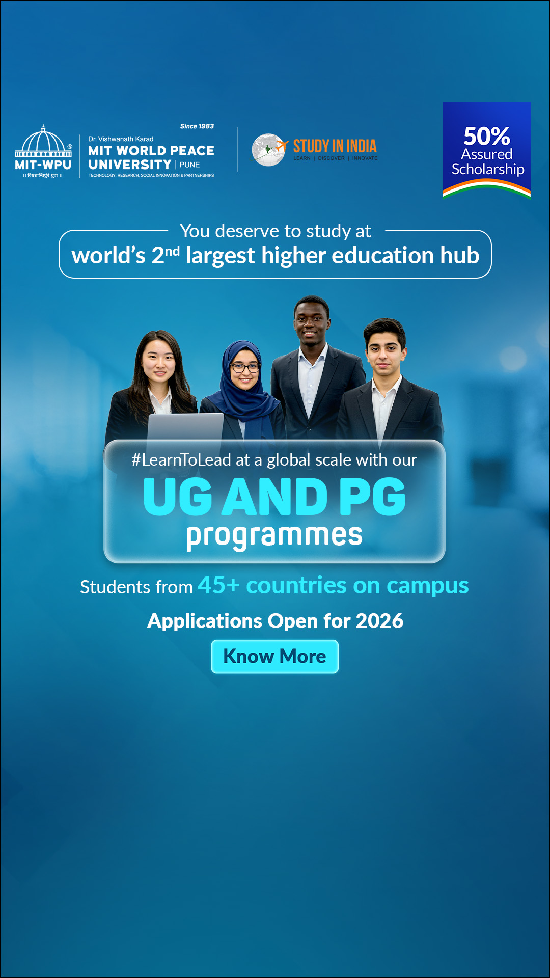 MIT World Peace University Facebook ad