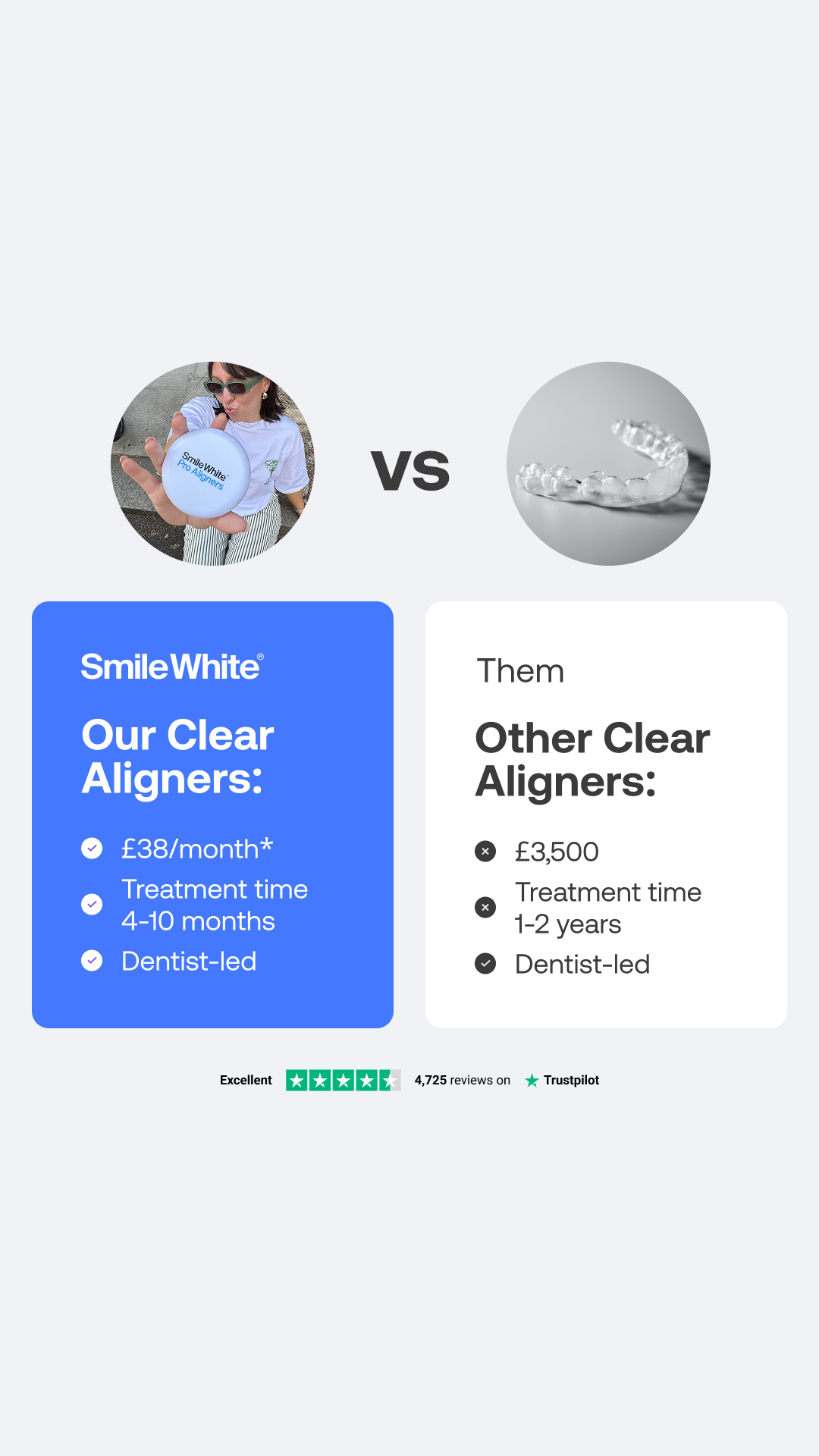 Smile White Facebook ad