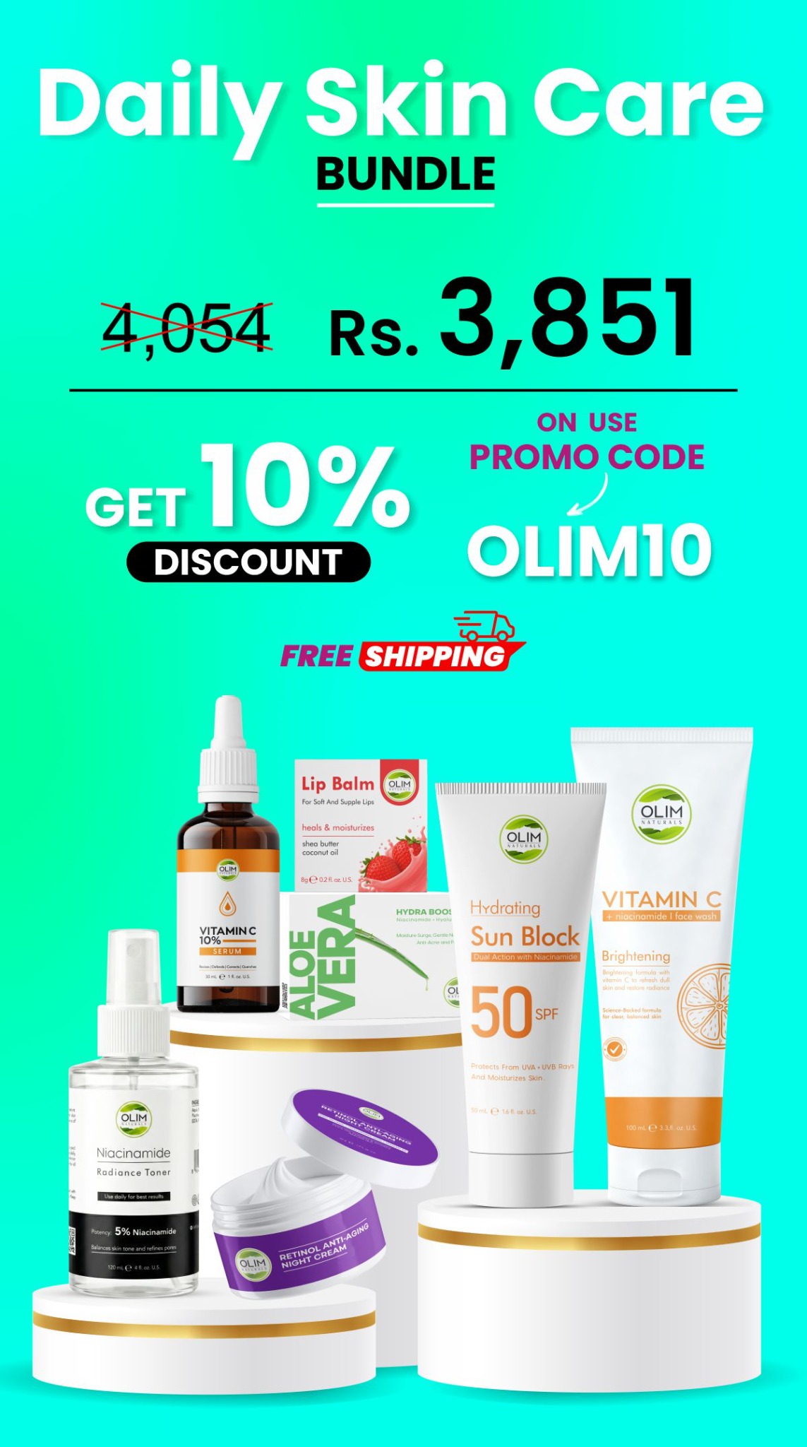 Olim Naturals Facebook ad