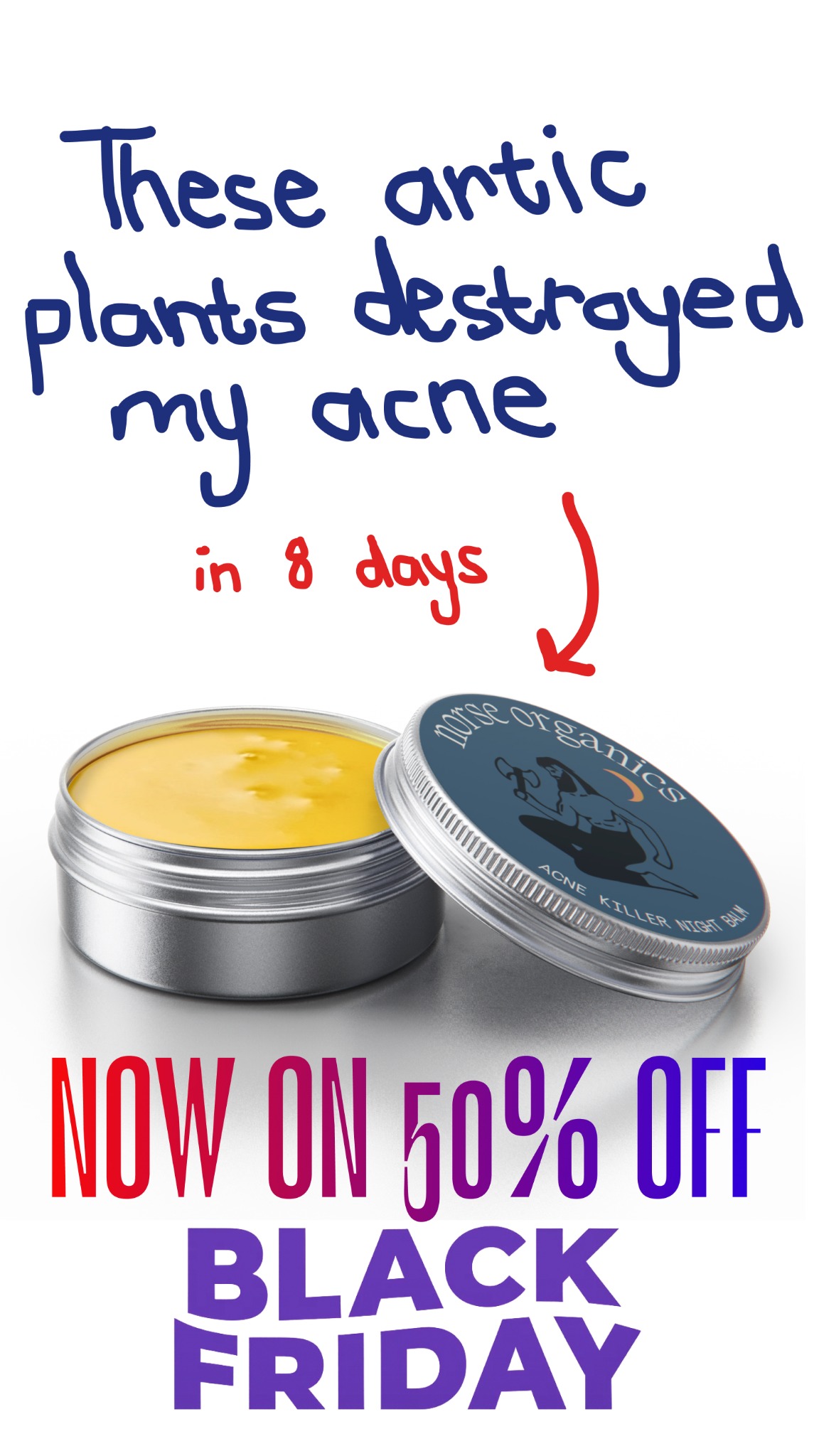 Norse Organics Facebook ad