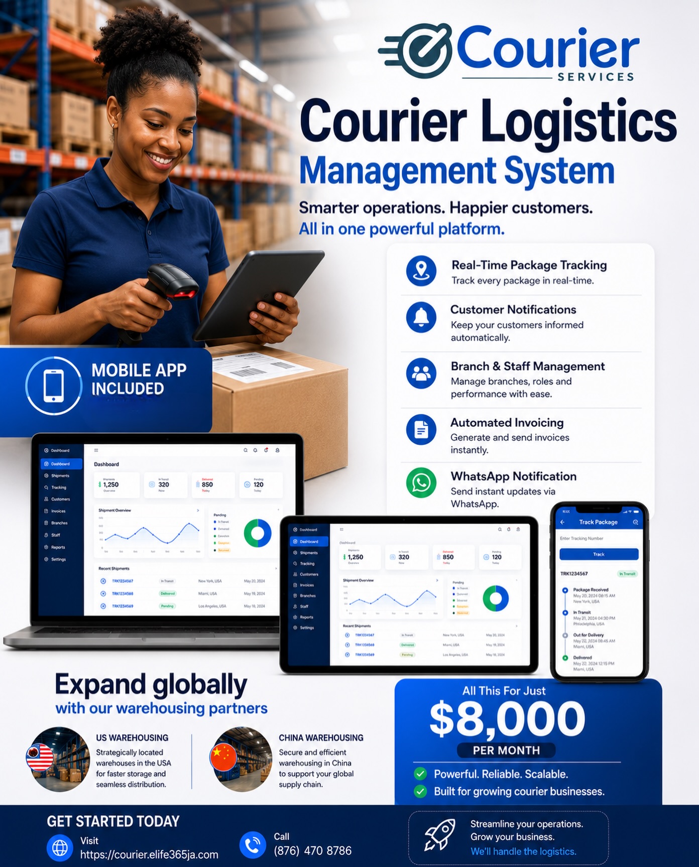 ecourier_ja Facebook ad