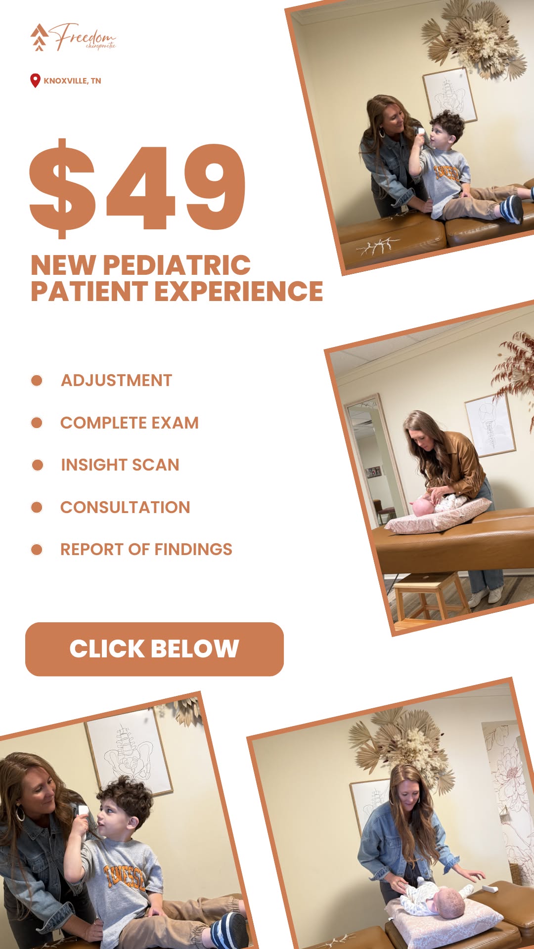 Freedom Chiropractic Facebook ad