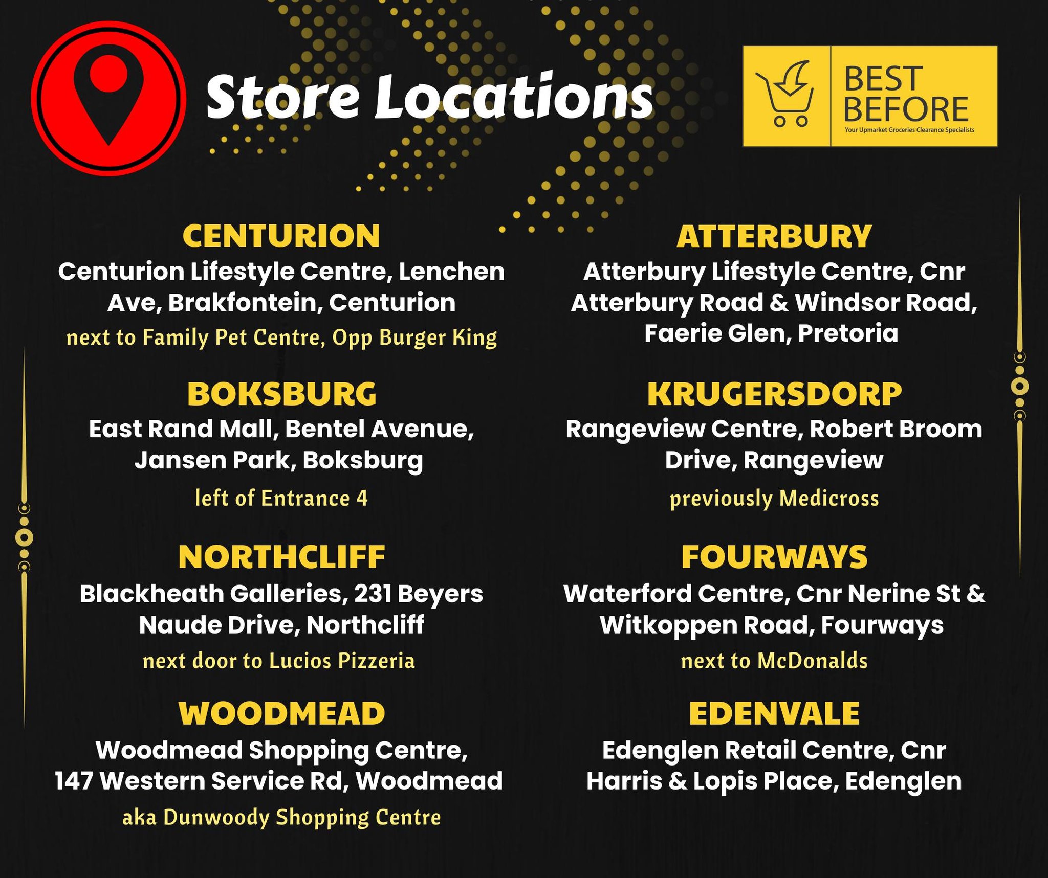 Best Before Clearance Store Facebook ad: Hey Best Beforers!