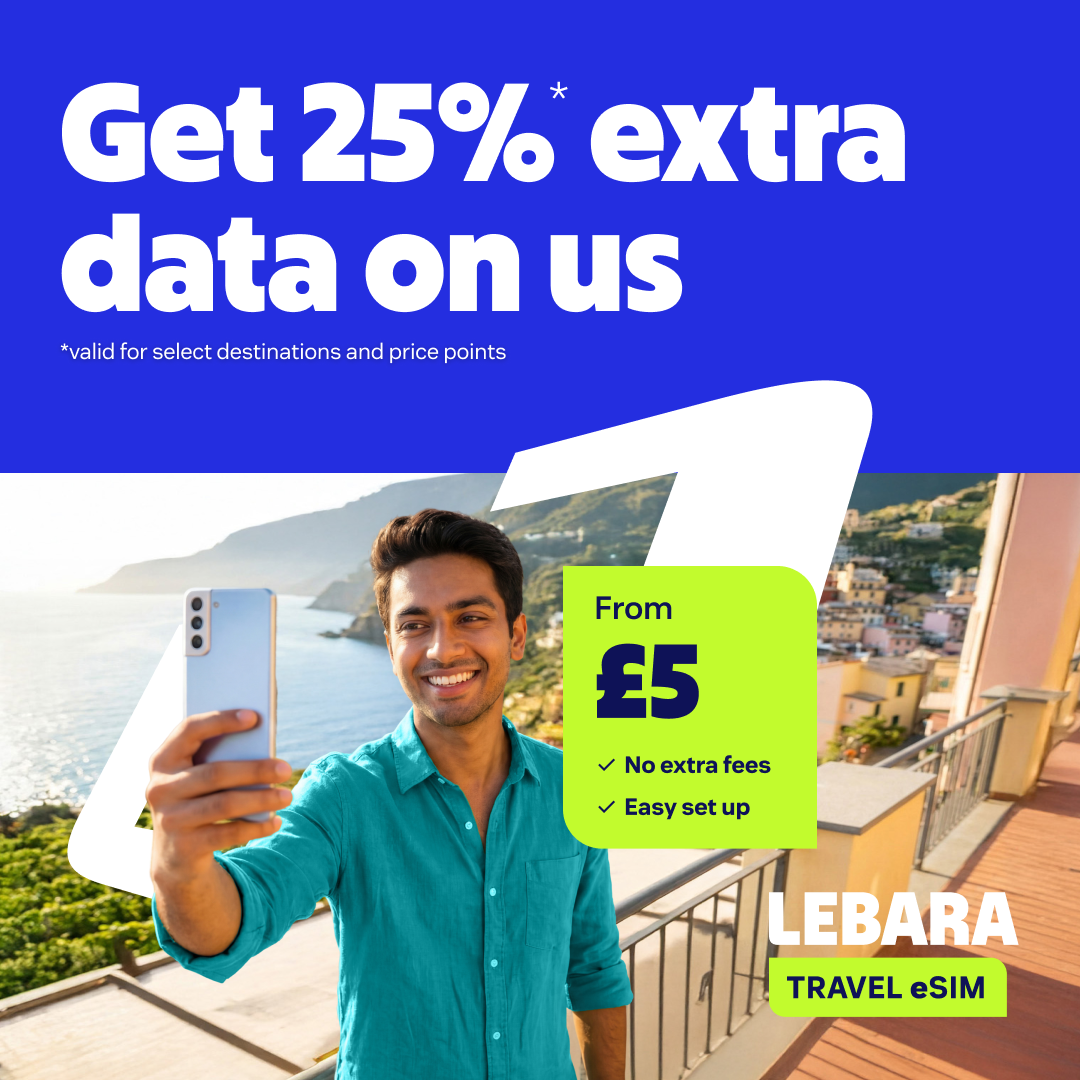 Lebara Travel Facebook ad