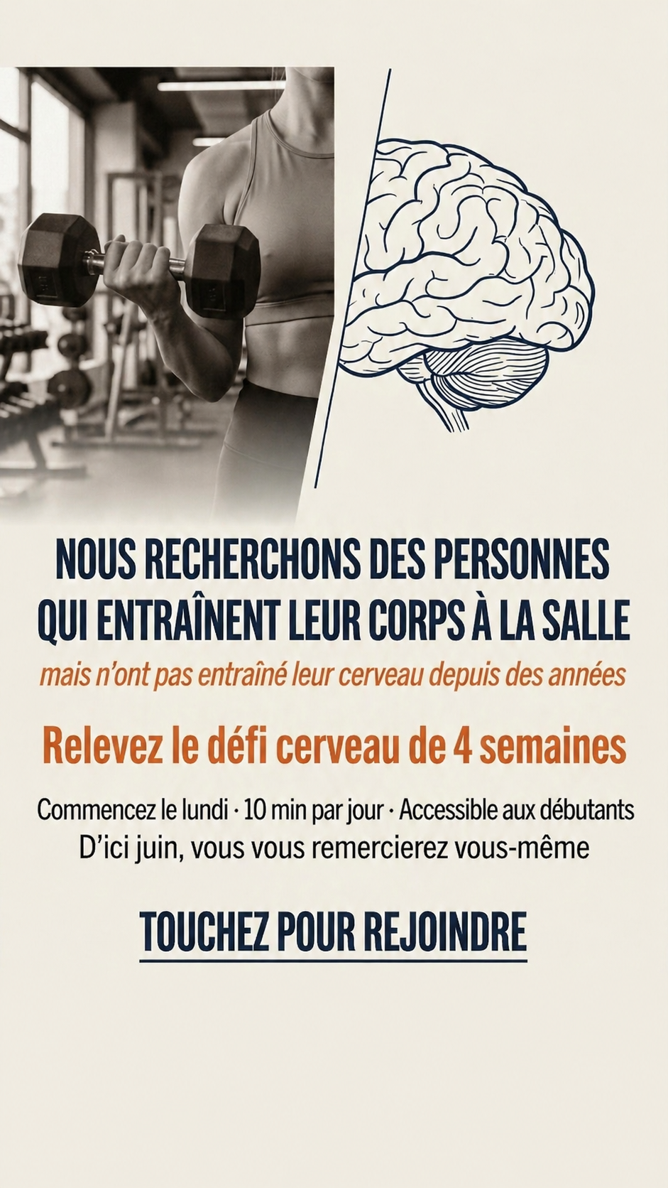 Impulse: Brain Training & Self-Discovery Facebook ad
