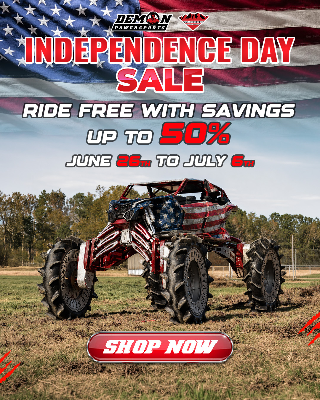 Demon Powersports Facebook ad