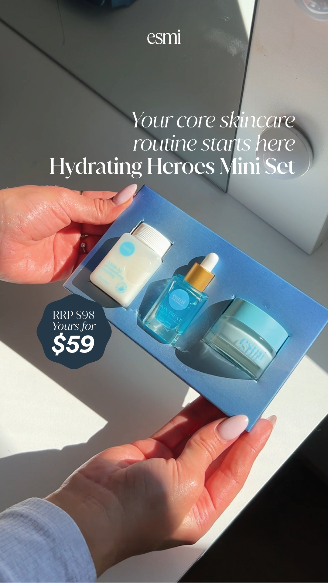 esmi Skin Minerals Facebook ad