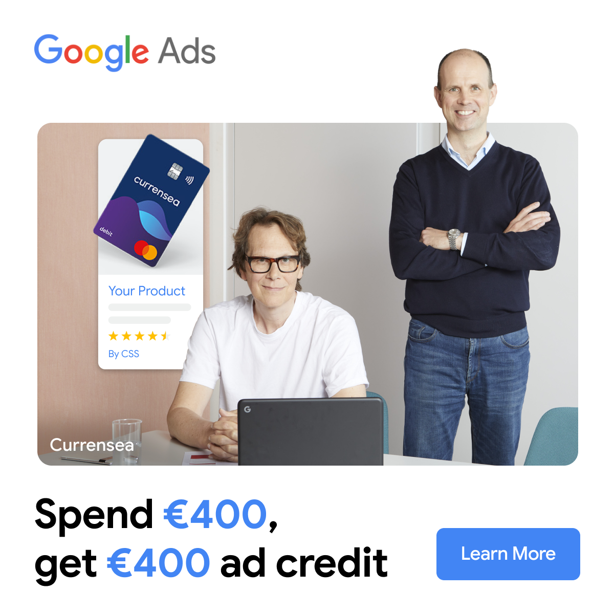 Google Ads Facebook ad