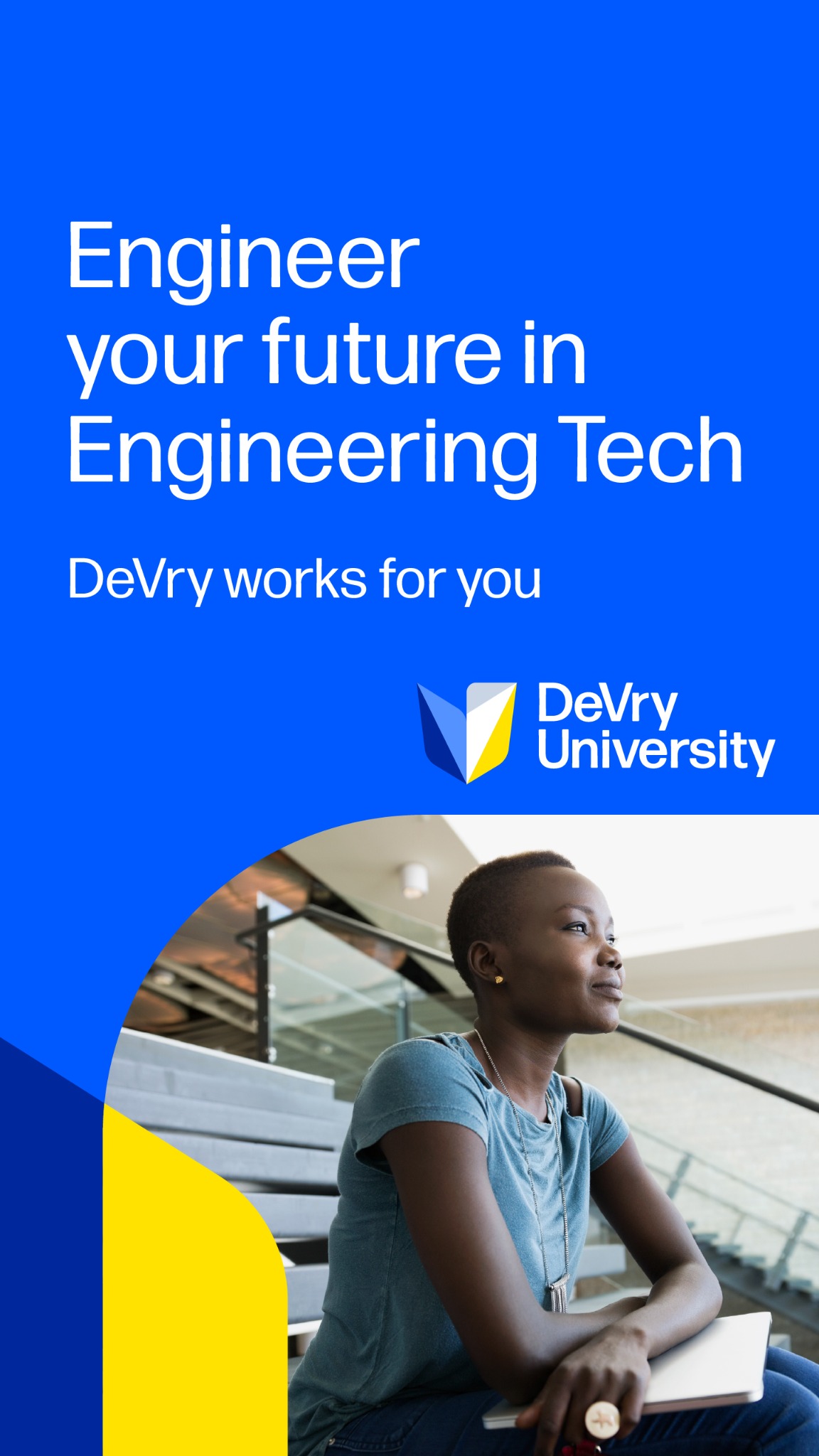 DeVry University Facebook ad