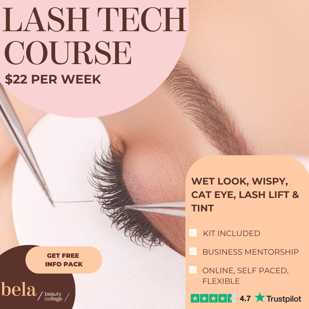 Bela Beauty College Facebook ad
