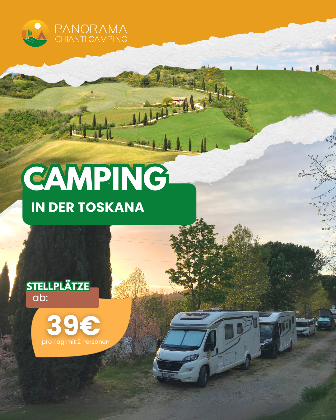 Camping Panorama del Chianti Facebook ad from May 26, 2025