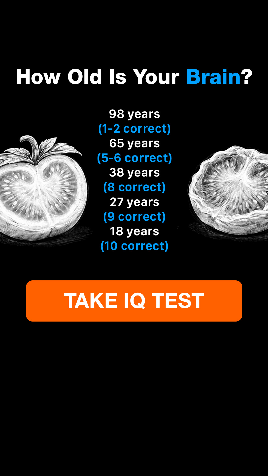 My IQ Facebook ad